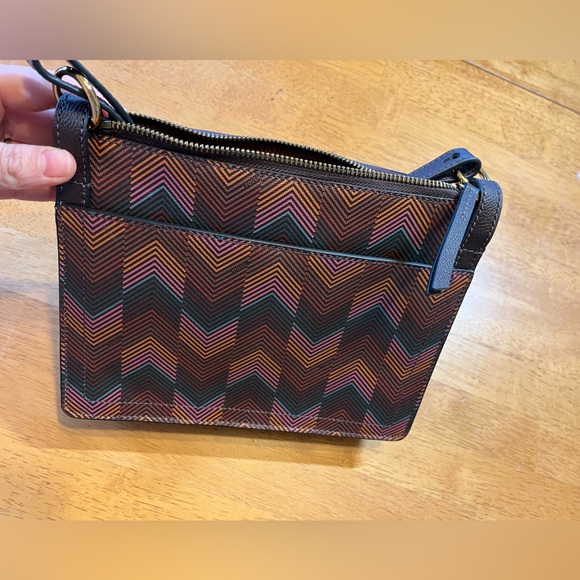Fossil Taryn Crossbody Bag, Harlow Multi Print - Picture 7 of 9